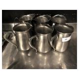 6 Stainless Steel Water Pitchers