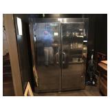 Pinnacle 2-door Stainless Steel  Cooler