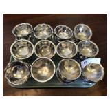 24 S.Steel Vintage Fruit/Ice Cream Cups