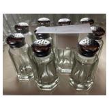 (10) Vintage Salt & Pepper Shakers with Mushroom