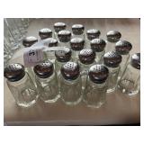 (20) Vintage Salt & Pepper Shakers with Mushroom