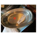 (22) Stainless Steel Bread Plates