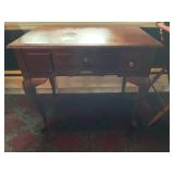 Cherry Rectangular Side Table with 1-Drawer