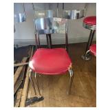 (6) Vintage Style Ice Cream Parlor Chairs