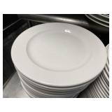 (73) 9-1/2" and 10" White Plates