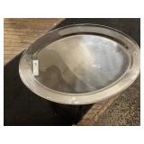 Stainless Steel 25" Serving Tray Oval