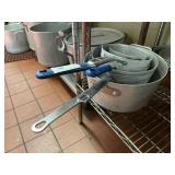 (6) Misc. Aluminum Pots