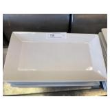 (13) 15"x8" Rectangular Core Serving Platters