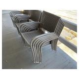 (8) Outdoor Patio Chairs