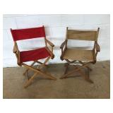 (2) Folding Chairs