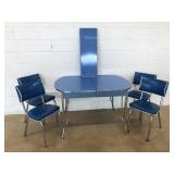 Mid Century Chrome Plated Table Set