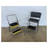 (2) Vtg. Step Stools