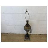 Ornate Electrified Lamp