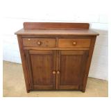 Antique Pine Jelly Cupboard