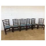 (6) Chinese Chippendale Style Dining Chairs