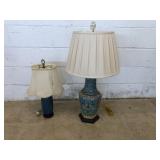 2 Porcelain Table Lights