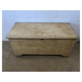 White Painted Cedar Chest