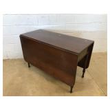 Antique Mahogany Drop Leaf Gate Leg Table