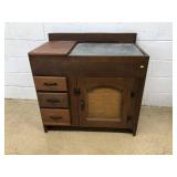 Antique Softwood Wash Stand