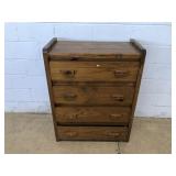 Pine 4-Drawer Chest