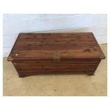 Cedar Chest w/ Brass Decoration