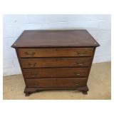 Antique 4-Drawer Chippendale Chest