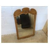 Wooden Framed Mirror