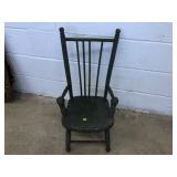 Green Painted Vintage Child