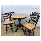 5 Pc. Wooden Bistro Set