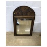 Decorative Oak Mirror