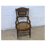 Victorian Cane Seat/Back Side Chair