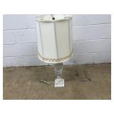 White Alabaster Table Lamp