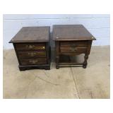 (2) Softwood End Tables