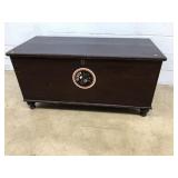 Softwood Grain Painted Blanket Chest