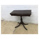 Mahogany Tilt Top Table