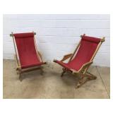 (2) Beach Chairs