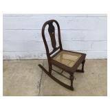 Cane Seat Rocker