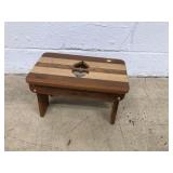 Folk Art Footstool