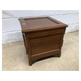 Walnut Cased Chamber Pot