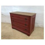 3-Drawer Painted Dresser