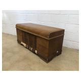 Waterfall Style Blanket Chest