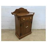 Oak Step Stool Bench