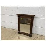 Deep Walnut Molded Wall Mirror