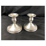 (2) International Sterling Prelude Candlestick
