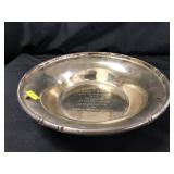 Sterling Silver Award Bowl