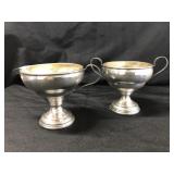 Sterling Silver Sugar & Creamer