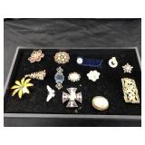 Costume Jewelry Pins