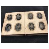 19th Cent. Tin Type Photo Album