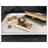 Costume Jewelry, Wrist Watches, Mini Lock