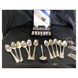 Silver Plated Forks, Spoons, Ladles,etc